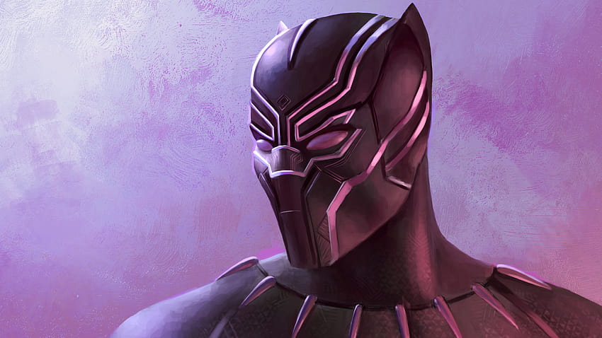 Black Panther Neon, superhéroes, s y héroe de neón fondo de pantalla