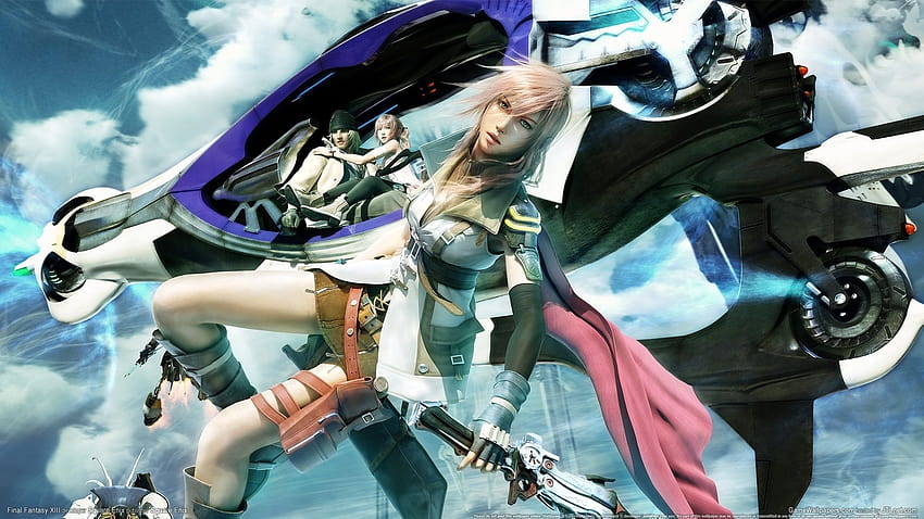 Personaggi del gioco Final Fantasy XIII 1920x1080 Gioco completo Sfondo HD
