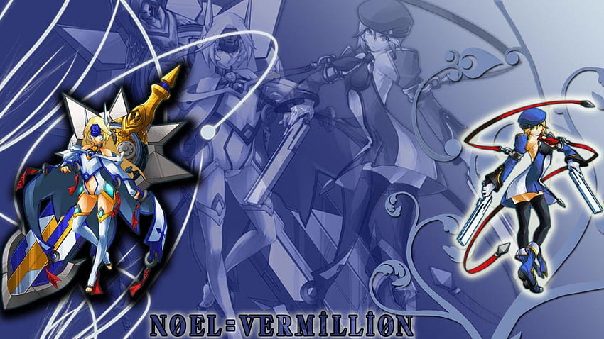 비디오 게임 Blazblue Noel Vermillion anime, noel anime HD 월페이퍼