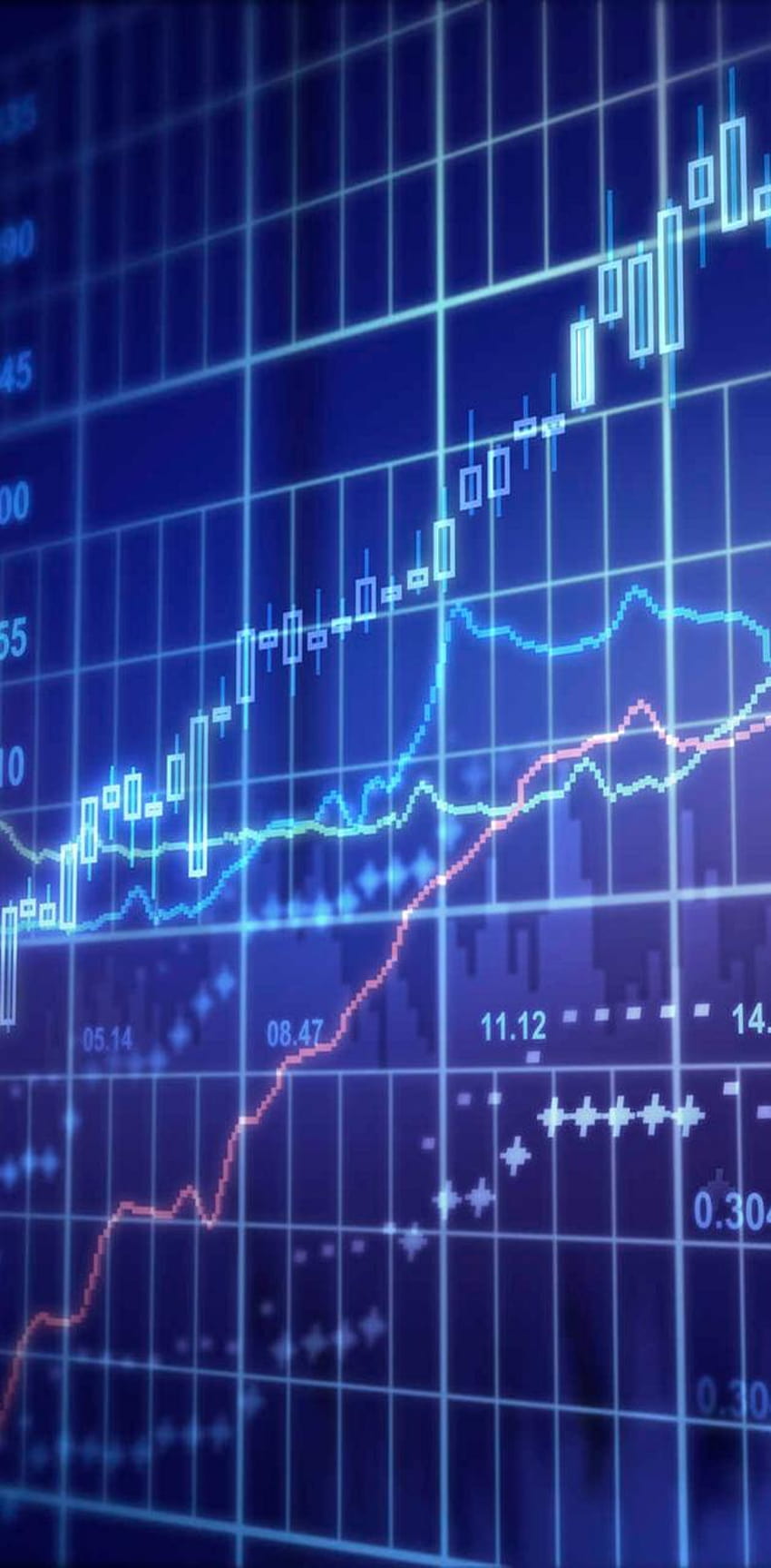 Market Chart by dudeski1988, stock chart HD phone wallpaper