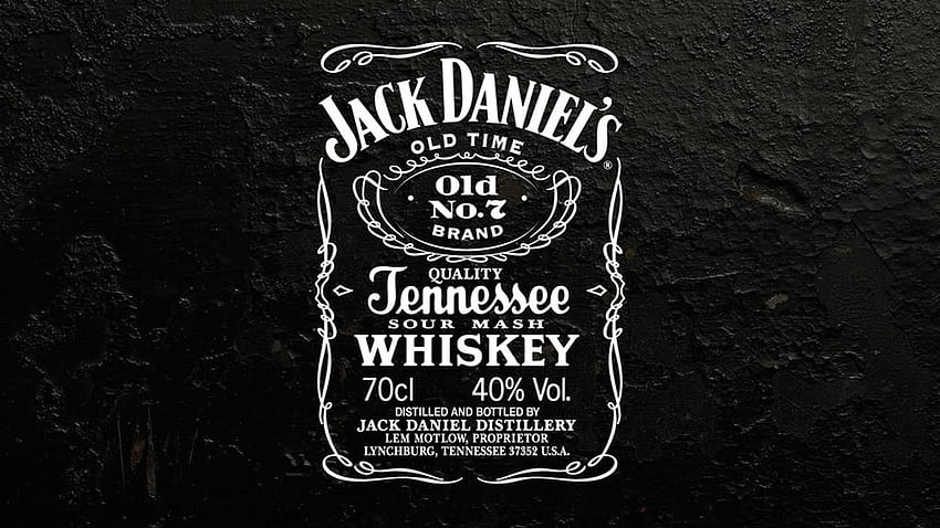 Jack daniels logo HD wallpaper