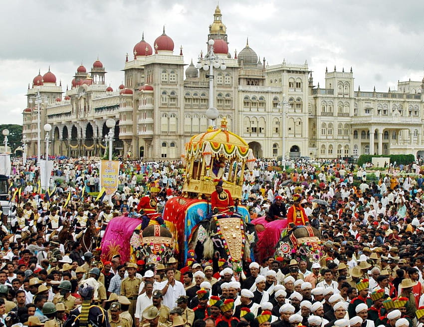 Dasara Festival at Mysore and when it is celebrated?, mysuru HD wallpaper