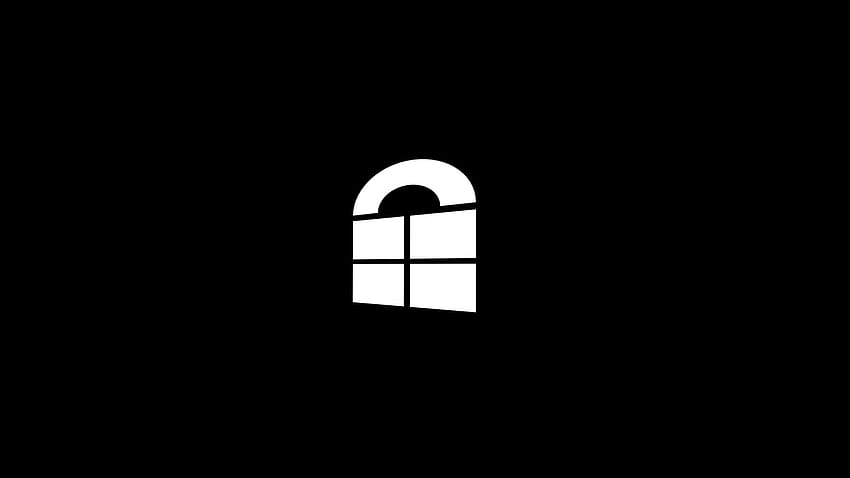 I was disappointed in the odd default Windows 10 lock screen , so I made my own minimalist one. Feel to use/modify however you'd like! [1920x1080] [OC] : Windows10, pc lock screen HD wallpaper