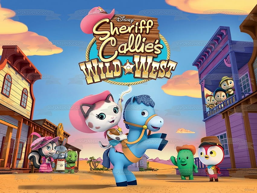 Disney Sheriff Callie's Wild West Sparky Deputy Peck Toby Priscilla Sk – A Birtay Place, sheriff callies wild west HD wallpaper