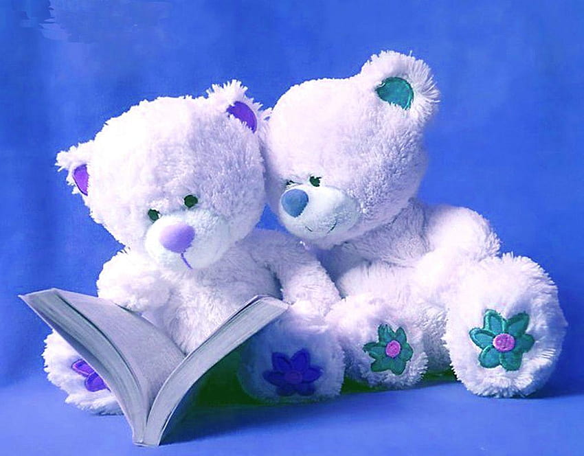 Teddy Bear Group ตุ๊กตาหมีน่ารักสำหรับมือถือ วอลล์เปเปอร์ HD