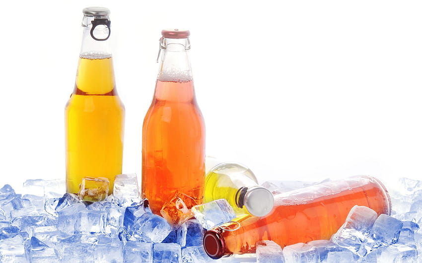 Refrigerante, bebidas frescas papel de parede HD