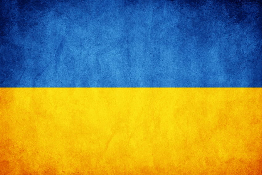 Ukraine flag, blue and yellow HD wallpaper