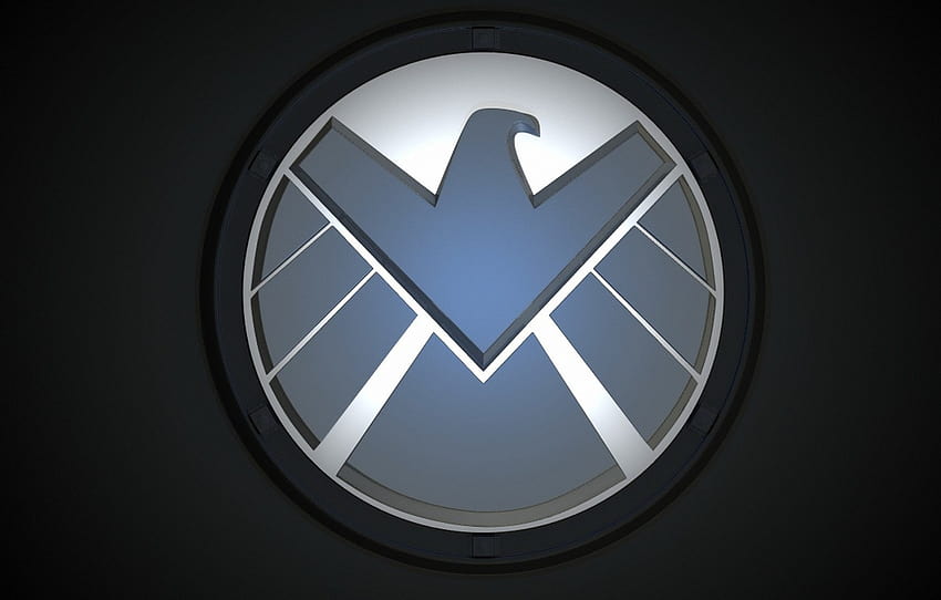 logotipo, Marvel, águia, série, falcão, Os Vingadores, S.H.I.E.L.D., Agents of Shield, série de tv, Marvel Agents of S.h.i.e.l.d., agentes, Agents of S.h.i.e.l.d., Marvel's Agents of S.h.i.e.l.d., bastiões, escudo dos vingadores papel de parede HD