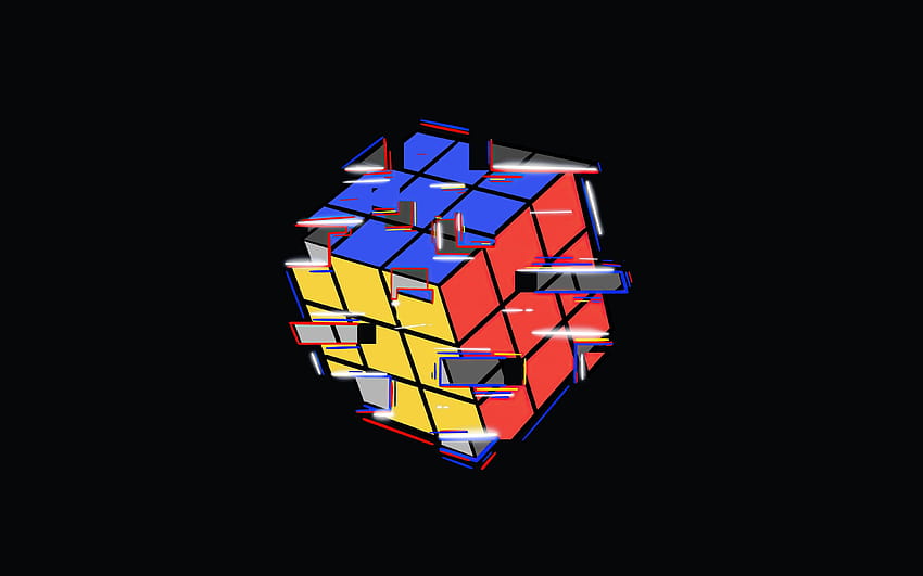 3840x2400 rubik cube, มีสีสัน, นามธรรม, มืด, พิเศษ 16:10, จอไวด์สกรีน, 3840x2400 , พื้นหลัง, 25743, rubic cube วอลล์เปเปอร์ HD