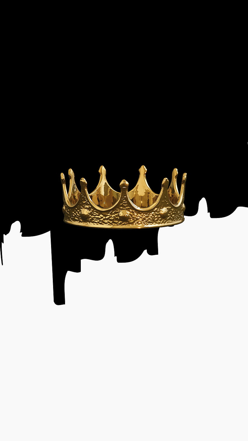 Кралица Корона, златна корона HD тапет за телефон