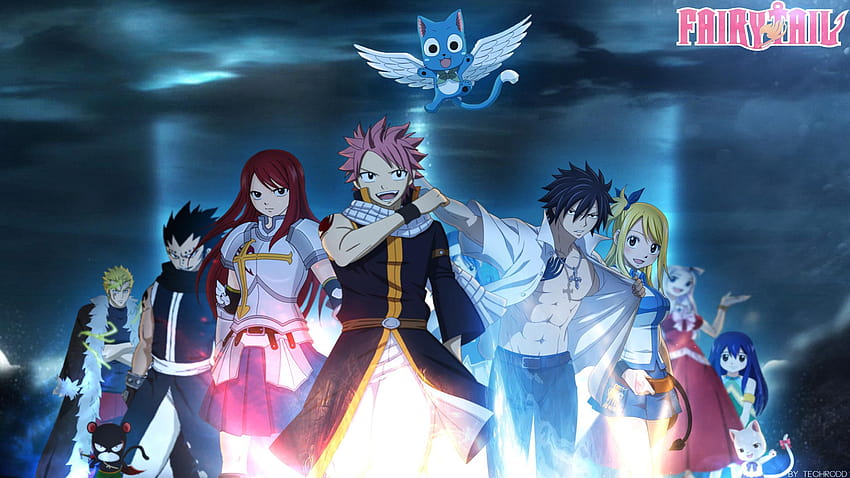 Fairy Tail by SirAdamantio on deviantART, fairy tail backgrounds HD wallpaper