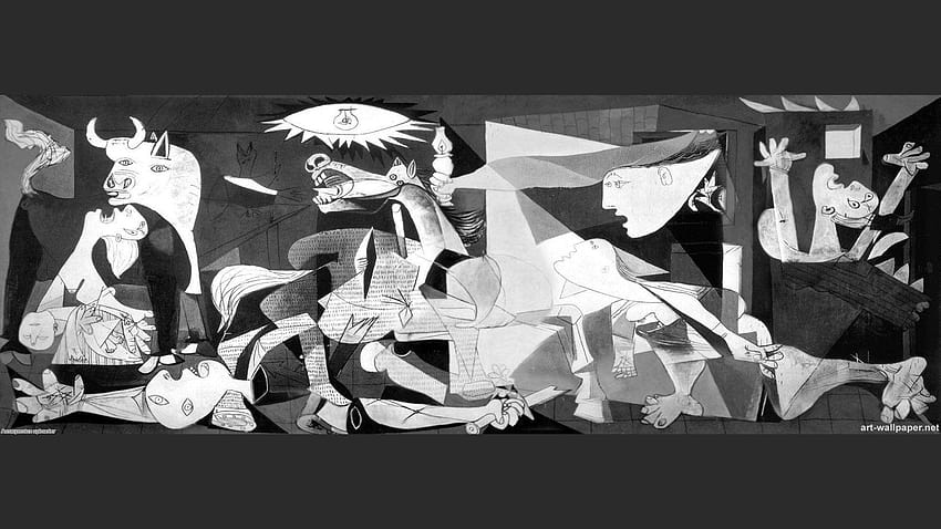 Guernica, picasso HD duvar kağıdı