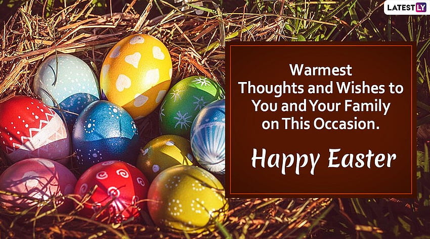 Happy Easter 2020 With Quotes for Family: WhatsApp Stickers, happy easter quotes HD wallpaper