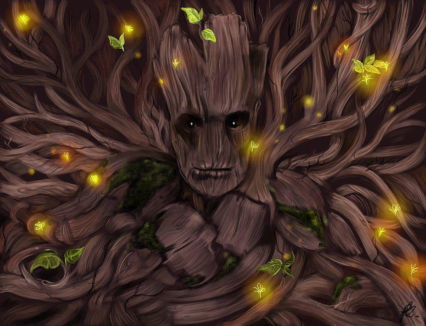 I am Groot by grotesque HD wallpaper