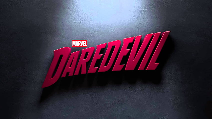 Dare Devil-Logo, Fernsehsendungen, Hintergründe und das Daredevil-Logo HD-Hintergrundbild