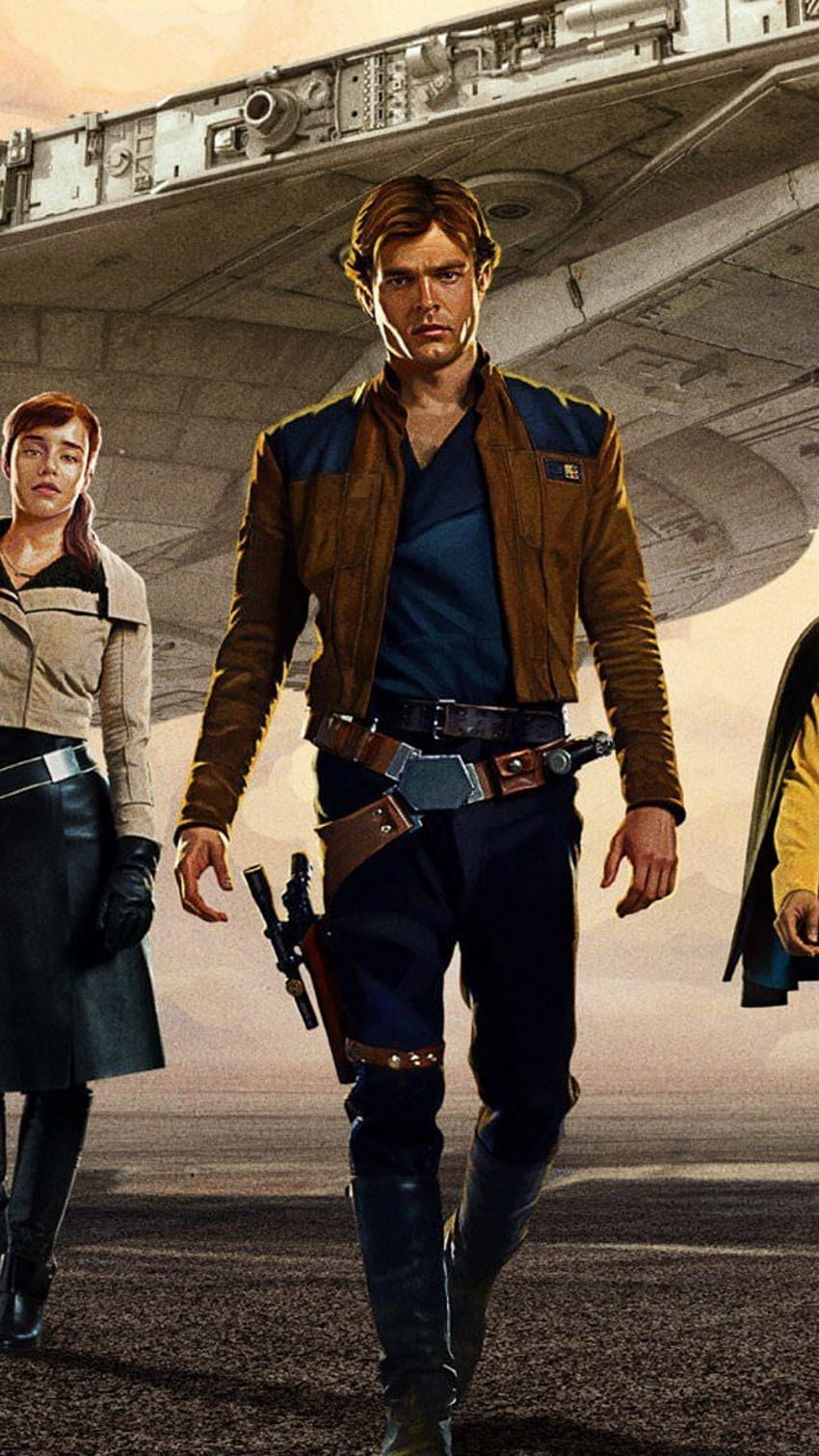 Solo: A Star Wars Story, cast, movie, 720x1280, solo movie HD phone wallpaper