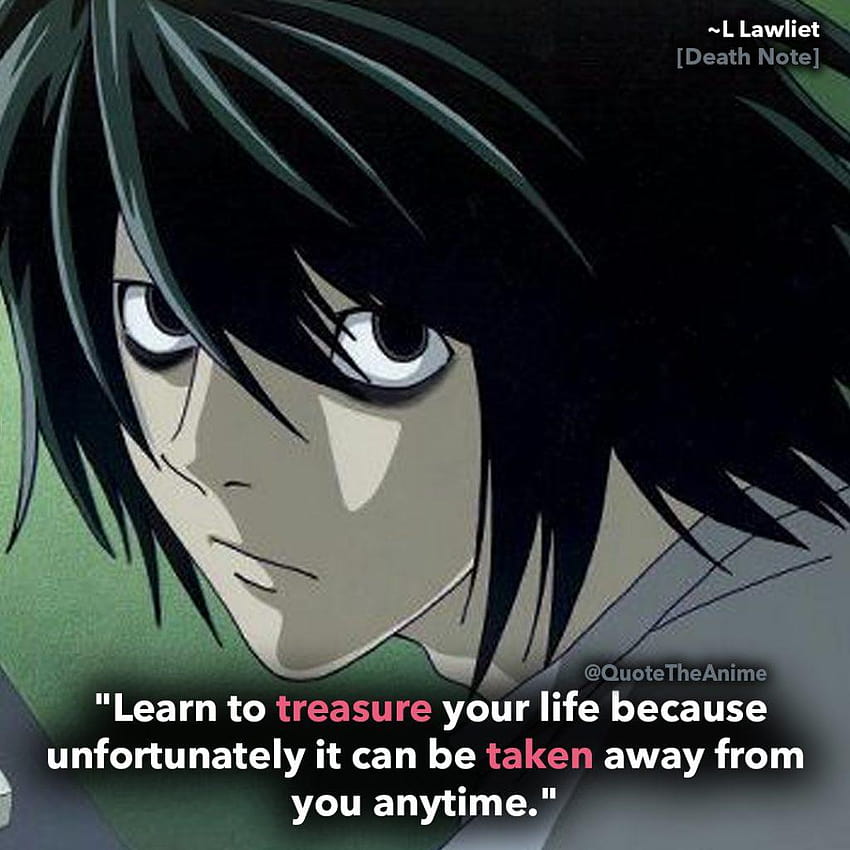 1 Powerful Death Note Quotes, death note anime quotes HD phone wallpaper |  Pxfuel