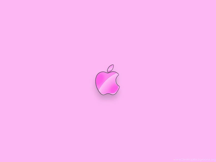 Apple Pink Backgrounds HD wallpaper