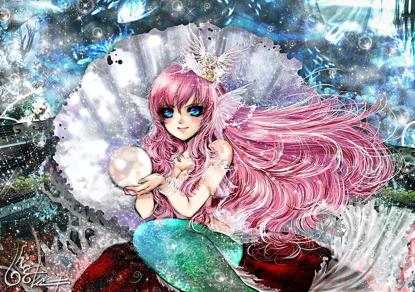 Ariel Drawing Fan art Anime, Anime, manga, fictional Character png | PNGEgg