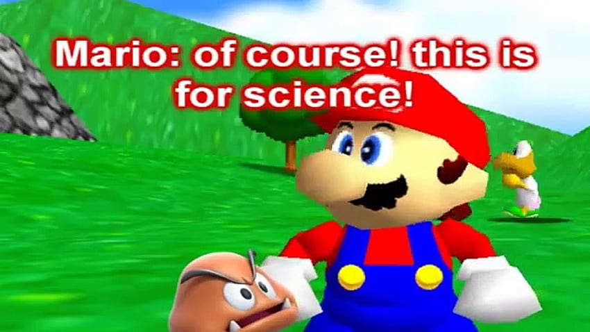 super mario 64 bloopers Who let the chomp out HD wallpaper
