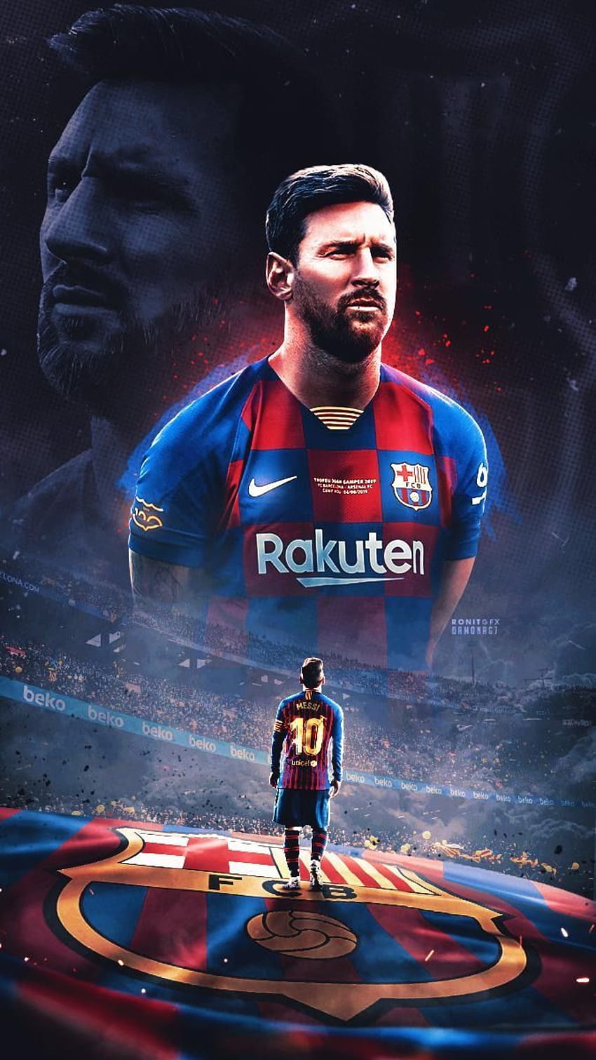 Messi Football iPhone, piłkarz iPhone Tapeta na telefon HD