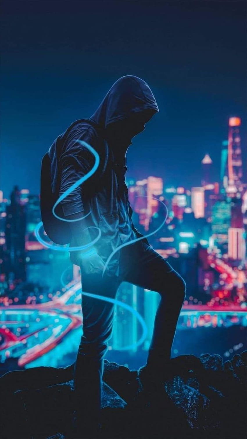 ▷ 100 ideas For Rebellious And Cool For Boys, hacker standing HD phone wallpaper