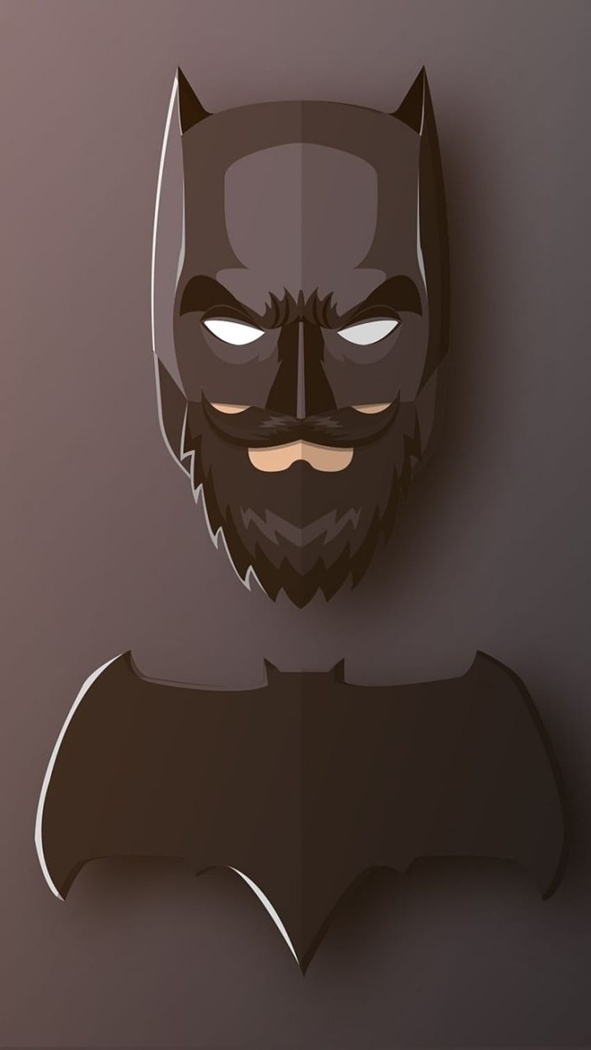 Barba maravillosa, seguro, superhéroe, Batman, 720x1280, Beared fondo de  pantalla del teléfono | Pxfuel