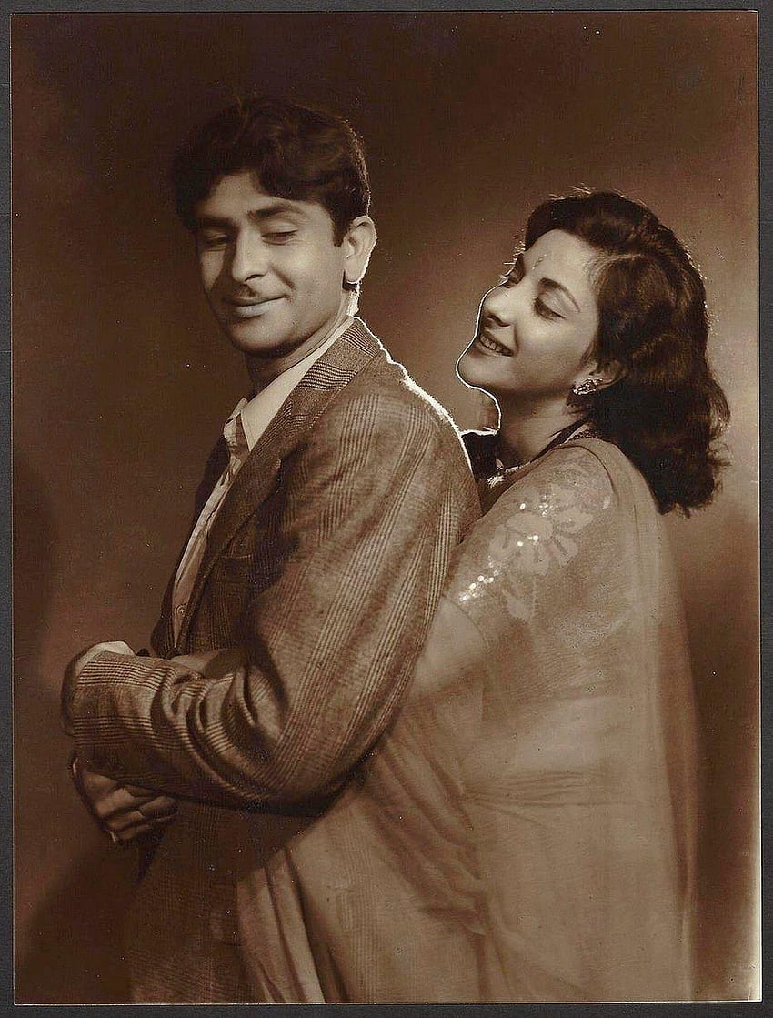 Raj Kapoor ve Nargis HD telefon duvar kağıdı