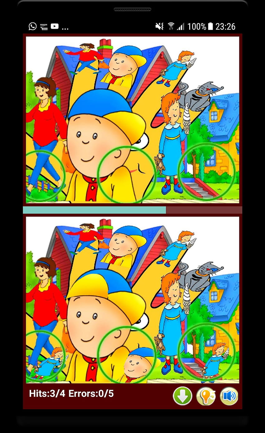 Find the Difference Caillou Fan Art для Андроид, caillou supreme HD phone wallpaper