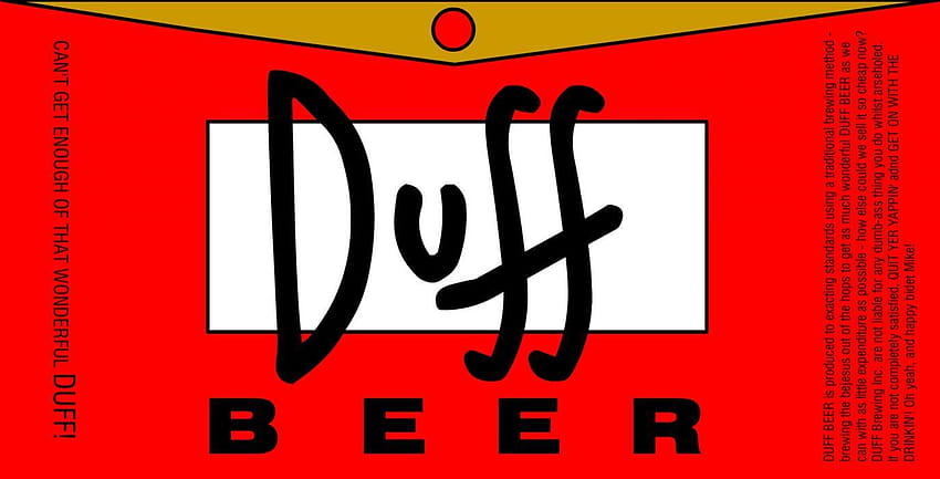 birra Duff Sfondo HD