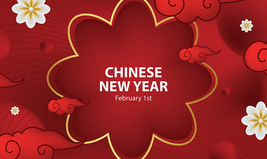 중국 새 해 패턴 일러스트 배경 배너 템플릿 전단지 포스터 이벤트 레이블 배경 현대 벡터 디자인 개념 프리미엄 컬러 디지털 카드 장식 블랙 골드 럭셔리 HD 월페이퍼