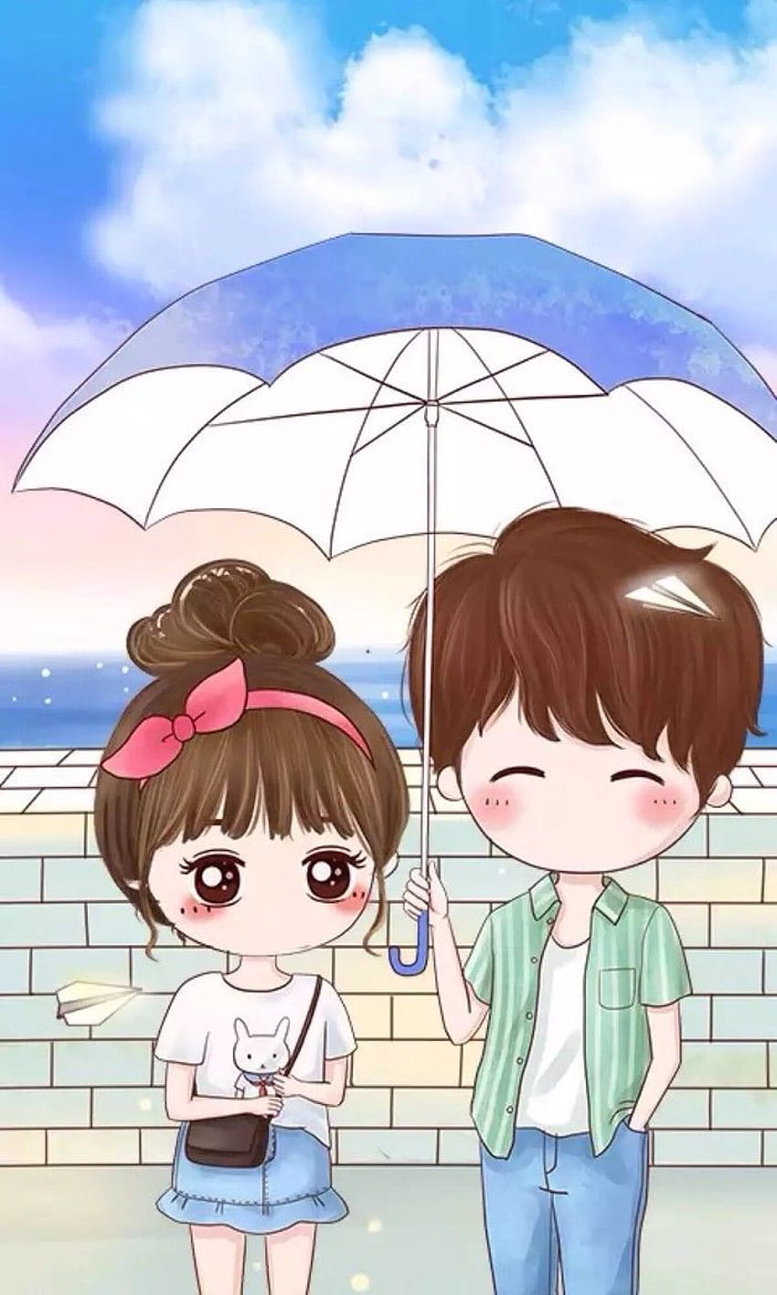Cute Pics Of Boy And Girl Hugging Korean Cartoon Drawing, kpop cartoon HD  phone wallpaper | Pxfuel