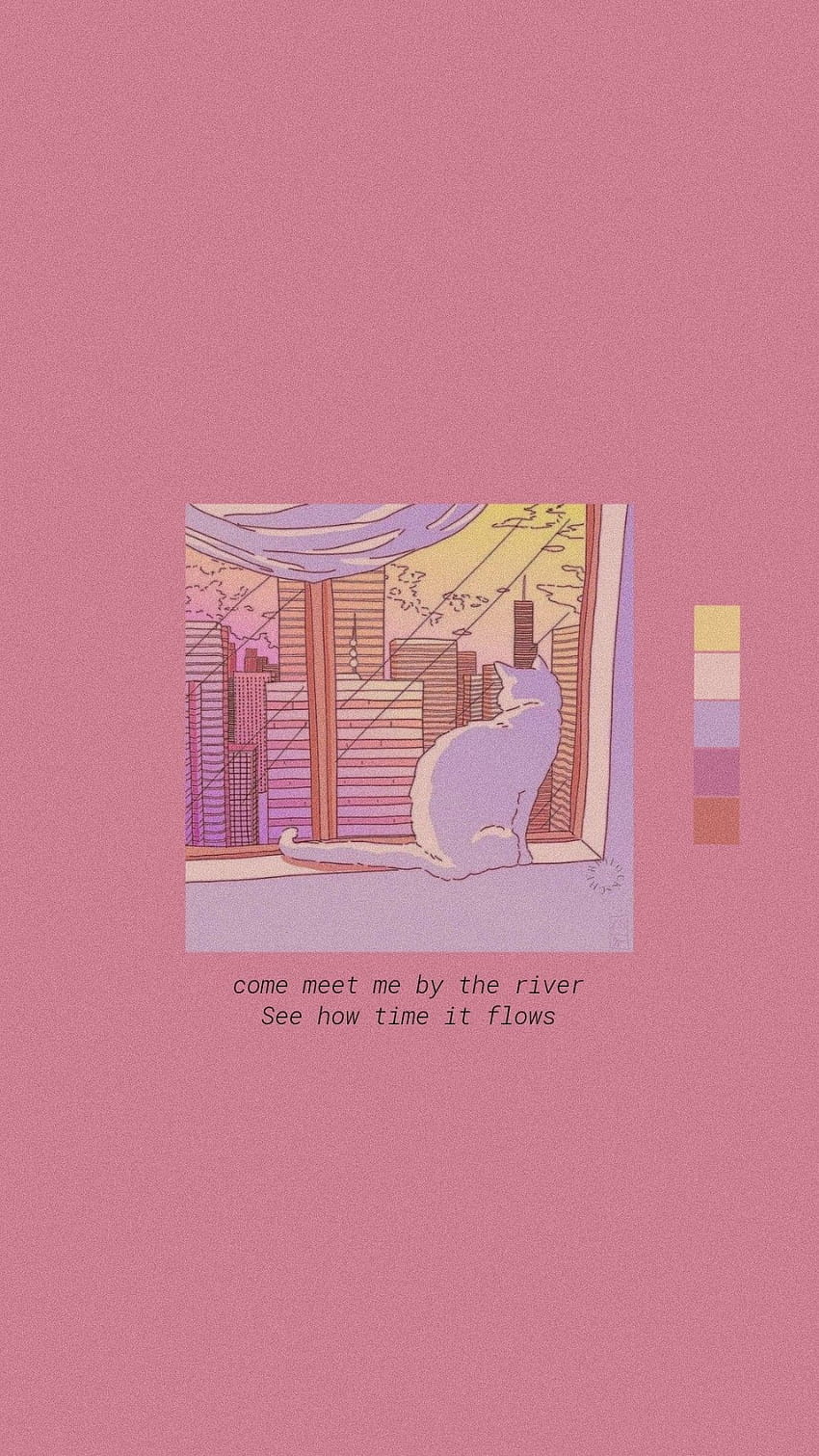 Pastel anime aesthetic quote HD wallpapers | Pxfuel