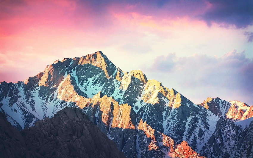 The Sierra Nevada Sierra Nevada california hdr mountains landscape HD  wallpaper  Wallpaperbetter
