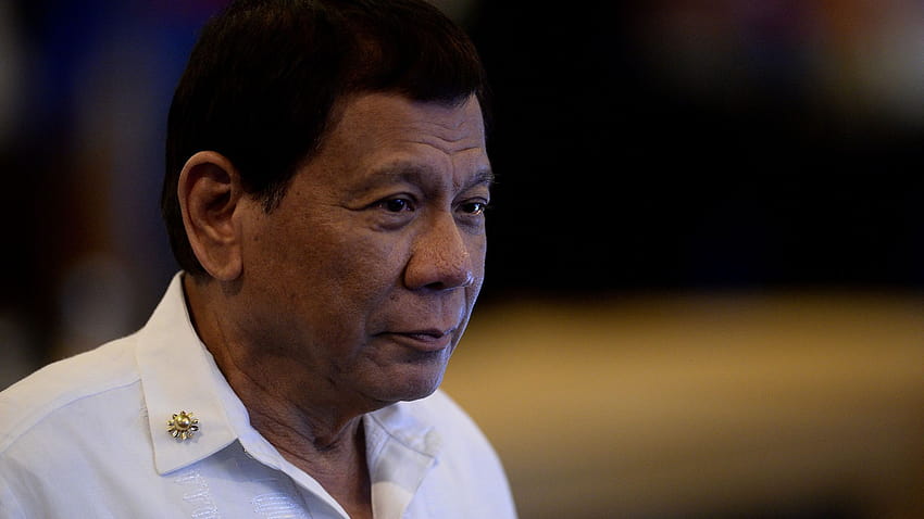 O filipino Rodrigo Duterte brincou sobre papel de parede HD