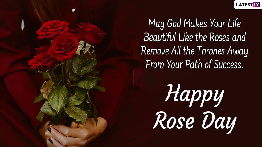 Rose Day 2022 Romantic Messages & : Sweet Love Quotes, Warm Wishes, Rose For Status And Thoughts To Celebrate the First Day of Valentine's Week HD wallpaper