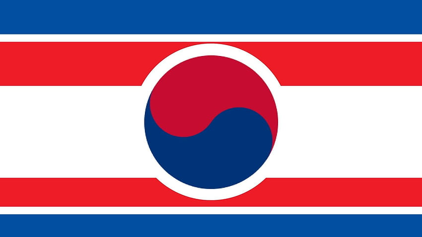 5 Корейско знаме HD тапет