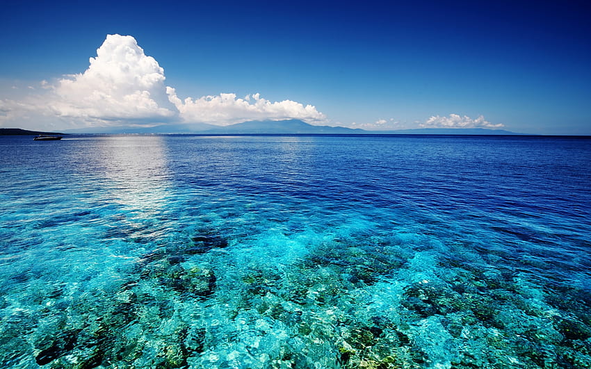 Mittelmeer, Wellen, blaue Lagune, Griechenland, Sommer, Reisen mit einer Auflösung von 2560x1600. Hochwertiger, mediterraner Sommer HD-Hintergrundbild