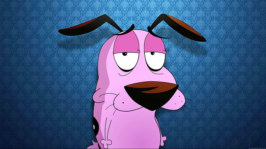 Courage the Cowardly Dog, Cartoons, anime dog HD wallpaper