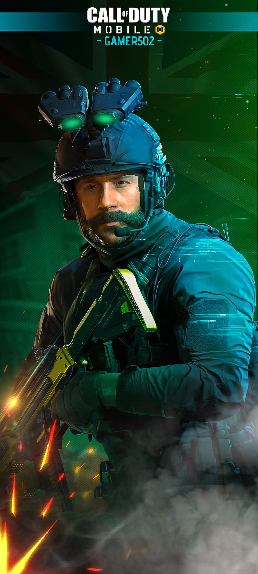Call of Duty Mobile, call of duty captain price HD phone wallpaper
