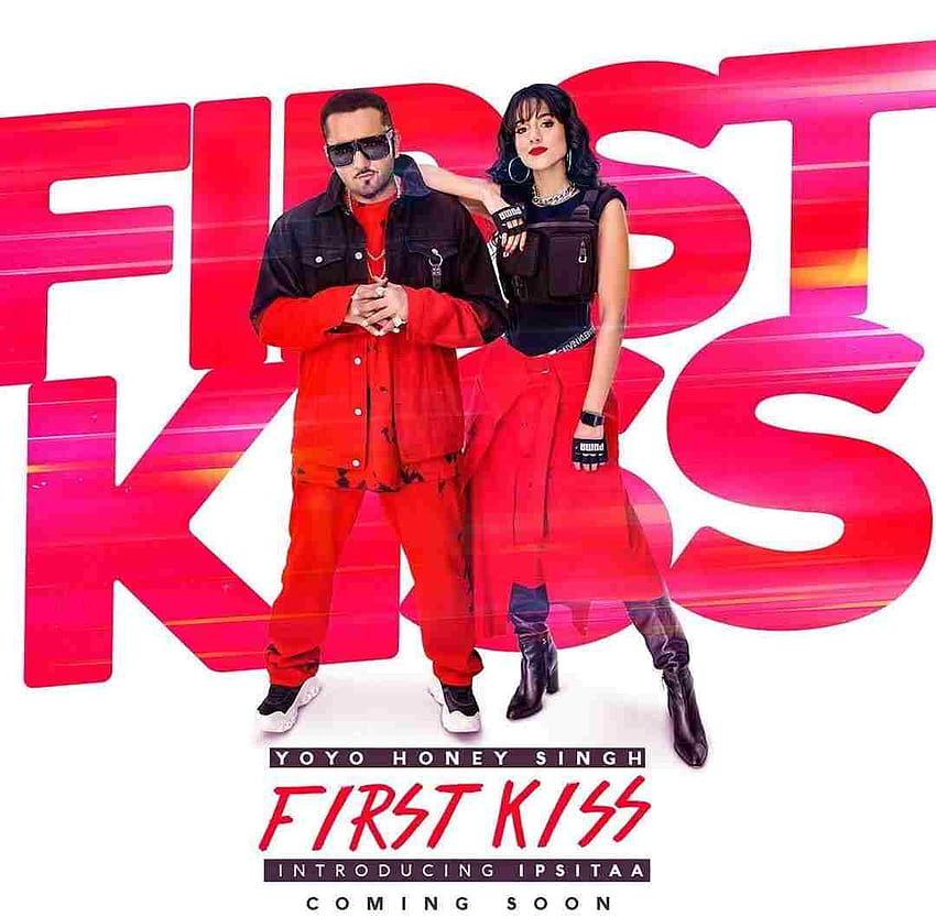Poster 'First Kiss First Look' Honey Singh Diluncurkan, Meningkatkan Kegembiraan Para Penggemar, Lagu Ciuman Pertama Wallpaper HD