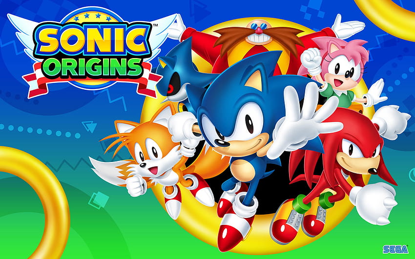 Sonic Origins  Team Sonic  Cat with Monocle Retro Sonic HD wallpaper   Peakpx