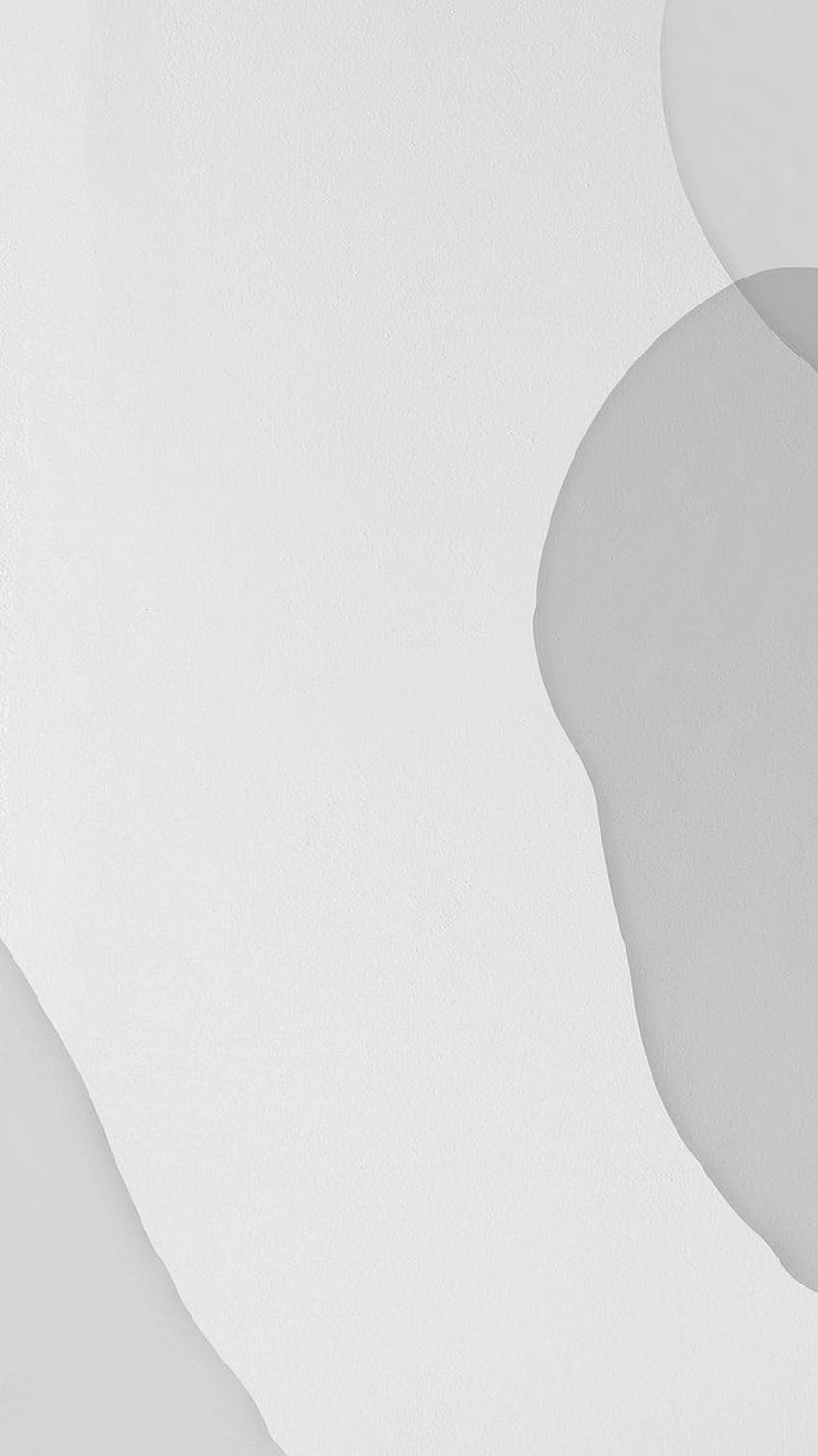Абстрактни светлосиви акварелни текстурни фонове, естетично пастелно сиво HD тапет за телефон