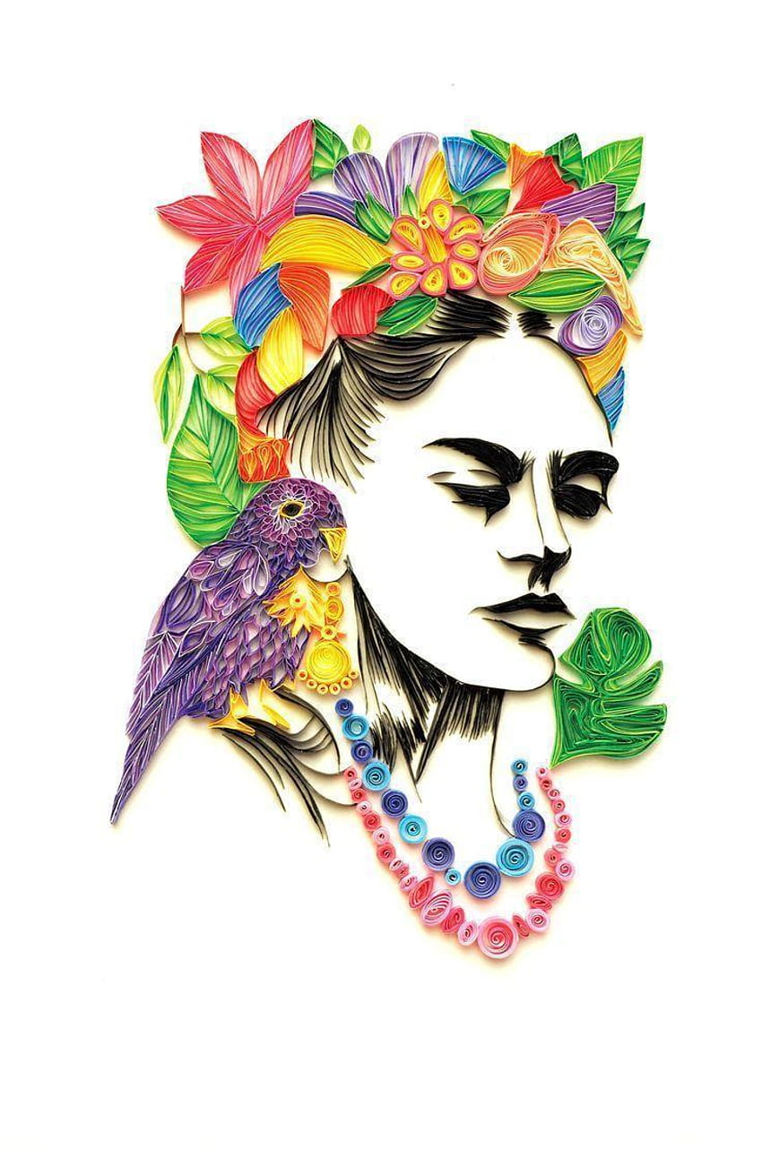 Frida Kahlo HD 전화 배경 화면