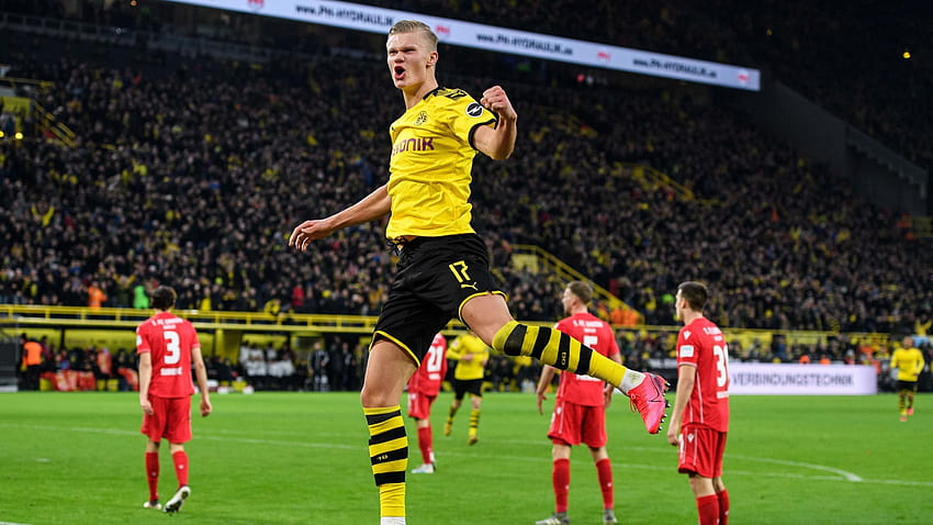 Erling Haaland and Jadon Sancho make Bundesliga history, erling haland HD wallpaper