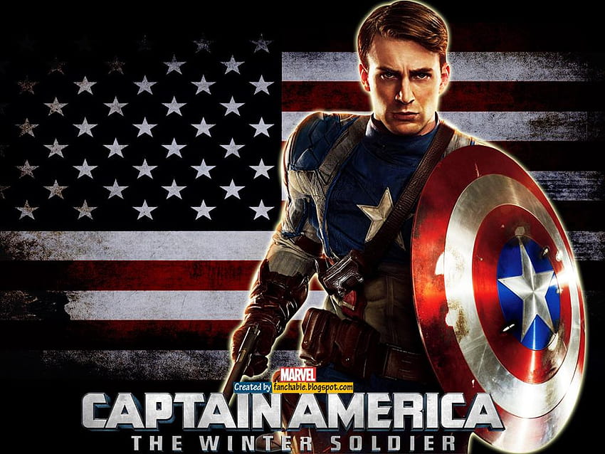 4 Капитан Америка Зимен войник, Крис Евънс Капитан Америка зимният войник филм HD тапет