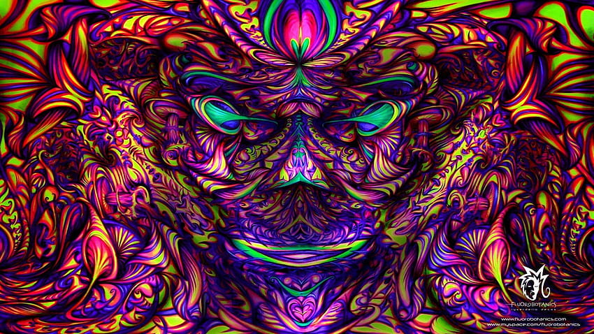 10 disegni Trippy colorati per computer, shiva psichedelico Sfondo HD