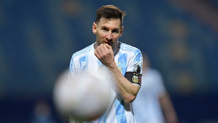 Lionel Messi sta illuminando la Copa America con l'Argentina e ora la finale del Maracanà incombe, squadra argentina copa america 2021 Sfondo HD