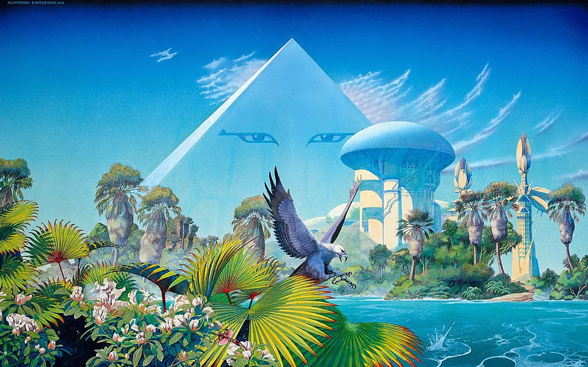 roger dean 855351 [1680x1050] dla twojego telefonu komórkowego i tabletu Tapeta HD