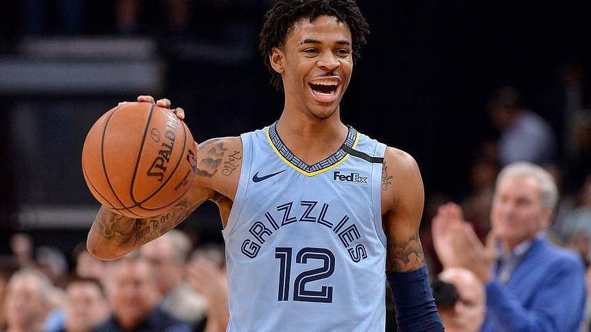 Morant, Brooks lead Grizzlies to 121, ja morant computer HD wallpaper